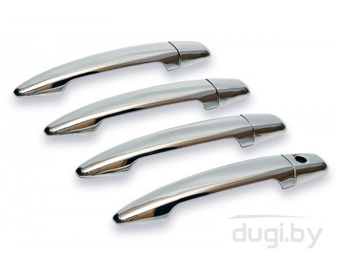 Хром накладки на дверные ручки (нерж.) 4-дверн. для Galaxy 